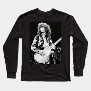 Guitarist Hard Rock Heavy Metal Guitarist Rock Music Legends Long Sleeve T-Shirt